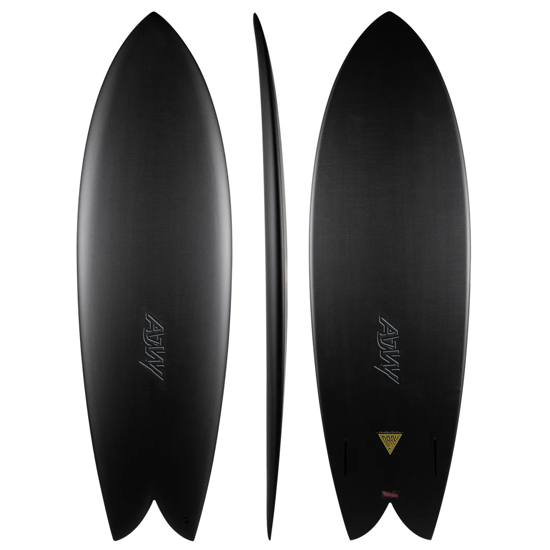 Classic Twin Full Carbon EPS – AJW Surfboards