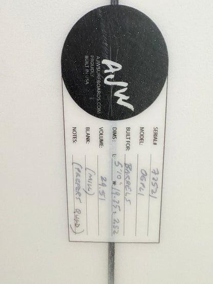 (NEW) OG Potato Launcher 5'8 x 19 x 2.39 26.8L Futures